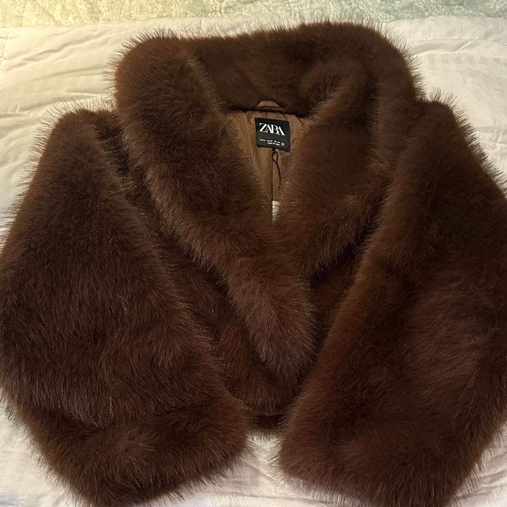 Zara Faux Fur Jacket